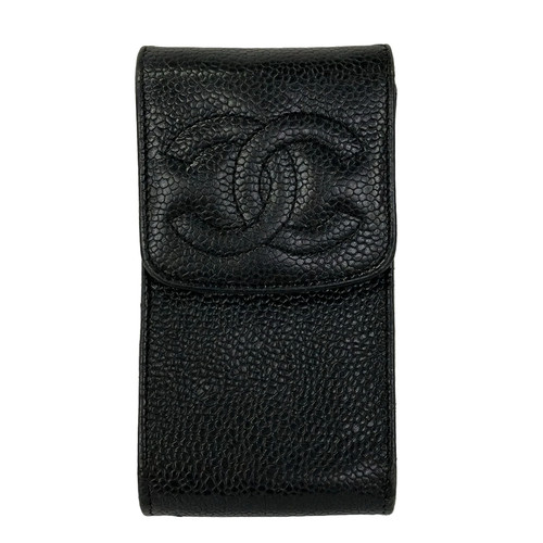Chanel black calfskin - black,